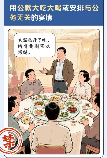 重要提醒：这11种行为都属违规吃喝！